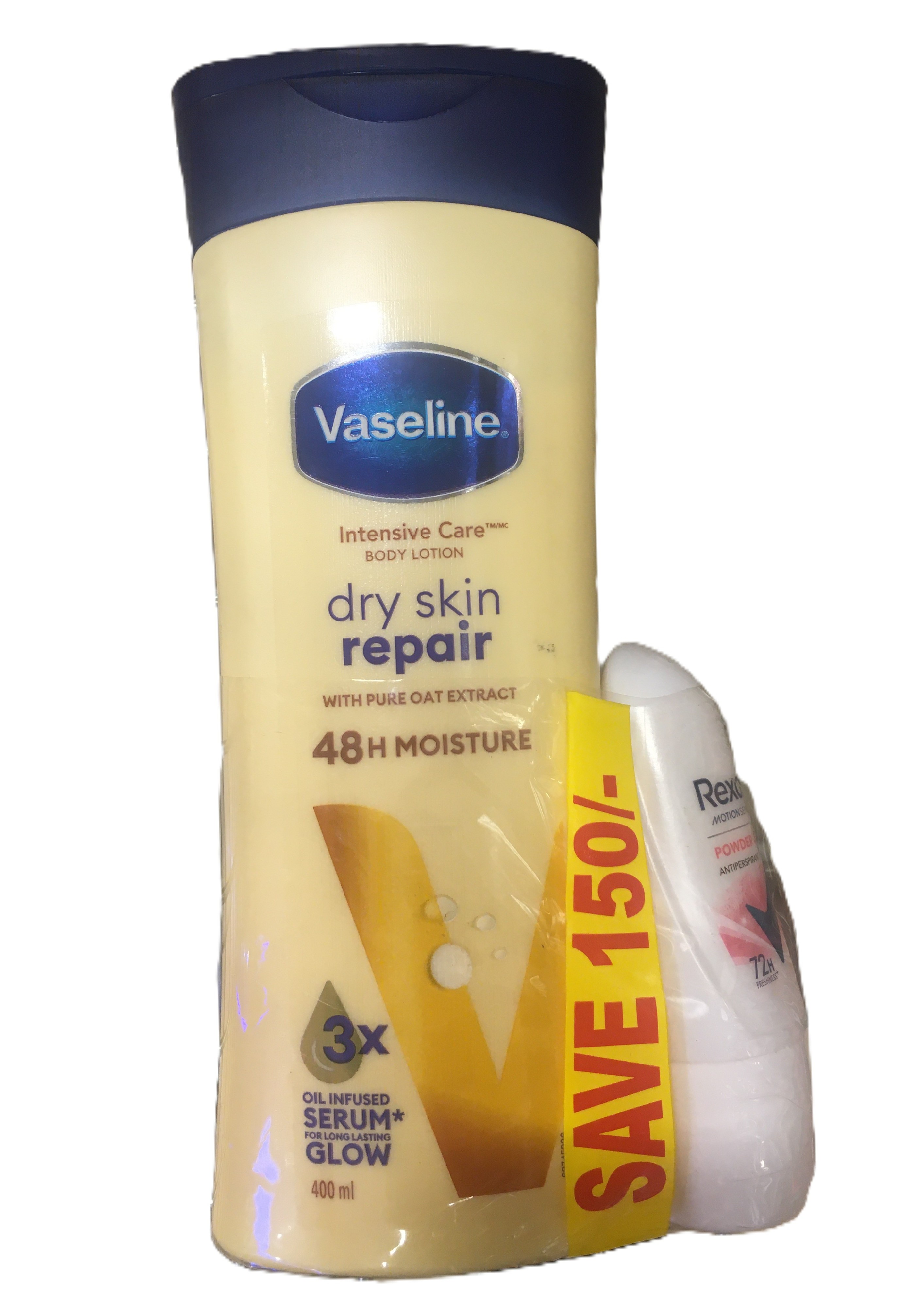 Vaseline I-C Dry Skin Lotion 400Ml Value Pack